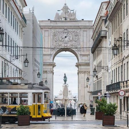 Quarto Com Varanda Na Rua Dos Douradores Lisboa Eksteriør billede